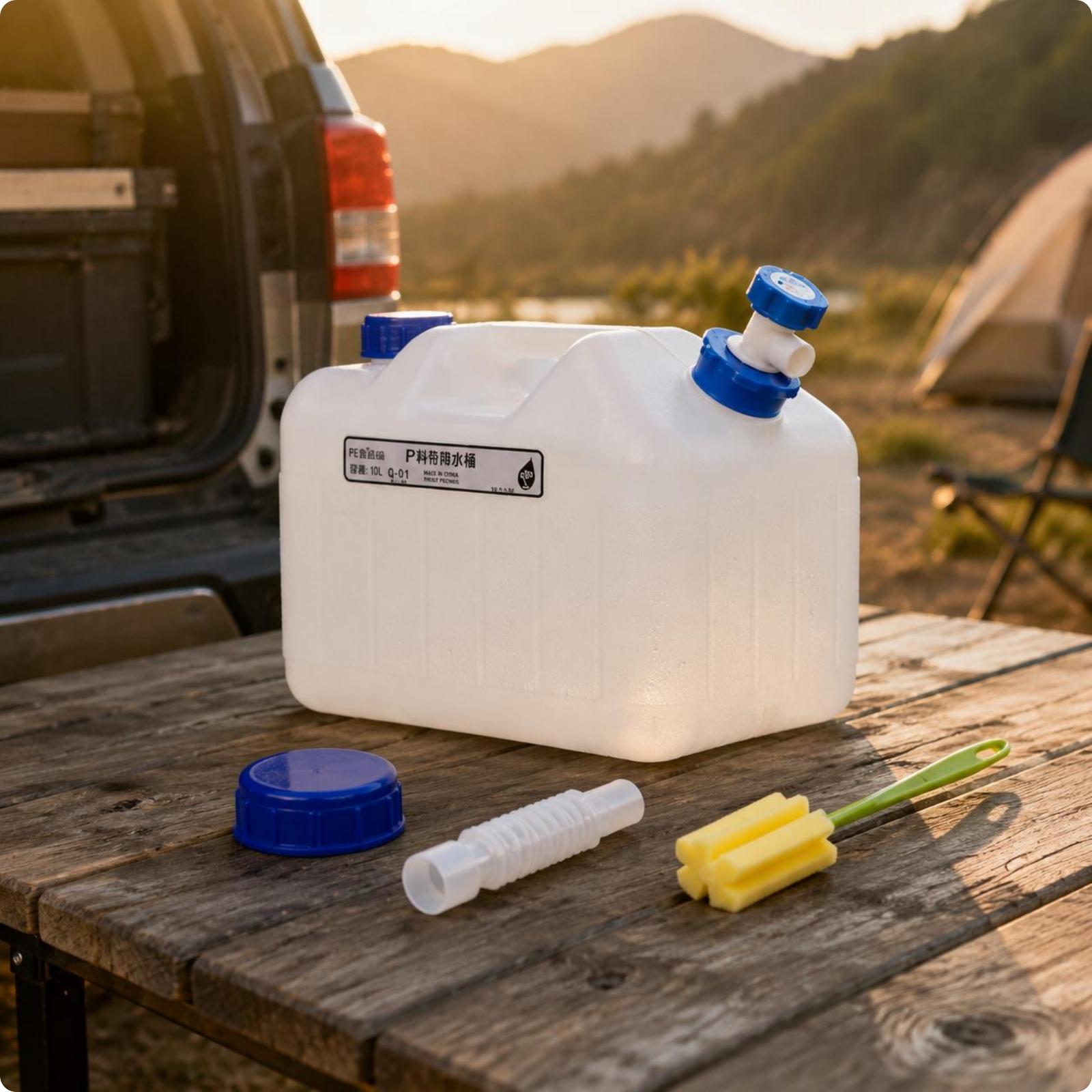 Portable Camping Water Contain - Food Storage Containers recension och pris