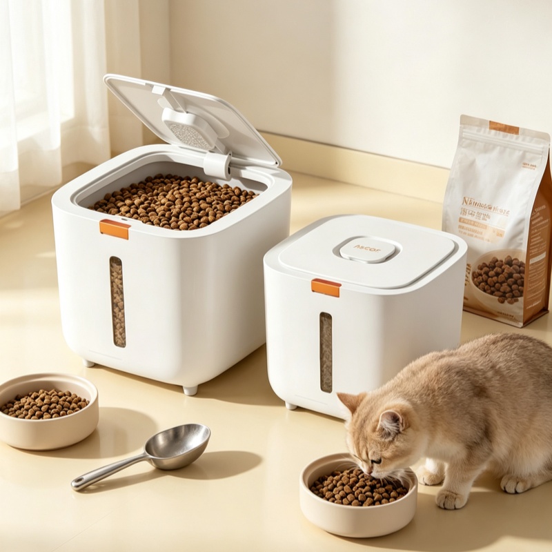 5/7KG Pet Food Storage Box, Se - Food Storage With Dividers recension och pris