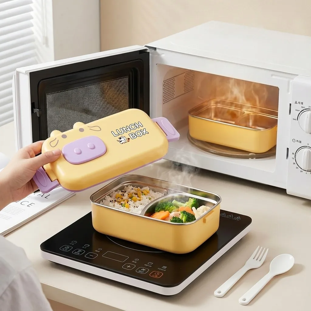 304 Stainless Steel Bento Box  - Food Storage Oven Safe recension och pris
