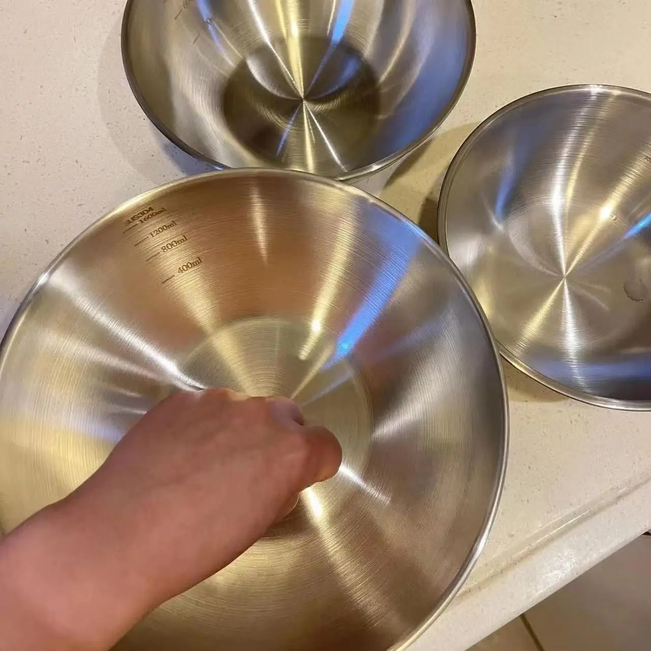 2026 Stainless Steel Mixing Bo - Food Storage Meals recension och pris