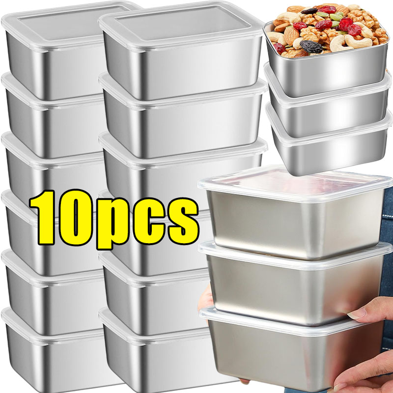 Stainless Steel Food Storage C - Food Storage Meals recension och pris