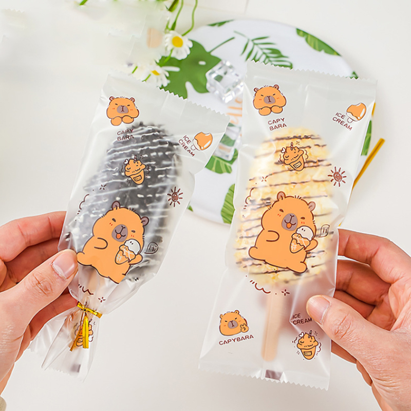 ~100Pcs Cute Cartoon Food Grad - Food Storage Bag recension och pris