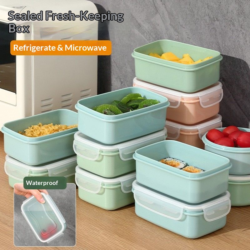 Airtight Food Storage Containe - Food Storage With Dividers recension och pris