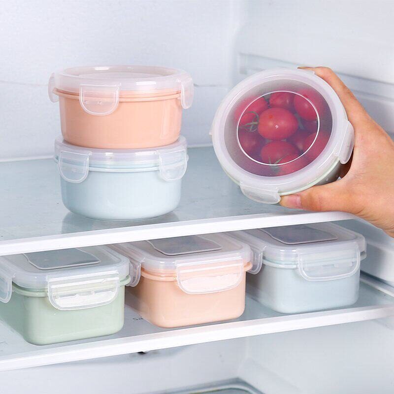 Airtight Food Storage Containe - Food Storage With Dividers recension och pris