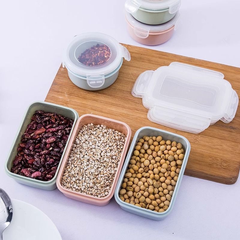 Airtight Food Storage Containe - Food Storage With Dividers recension och pris