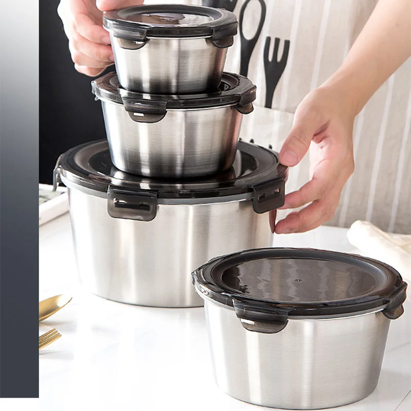 304 Stainless Steel Bento Lunc - Food Storage Oven Safe recension och pris