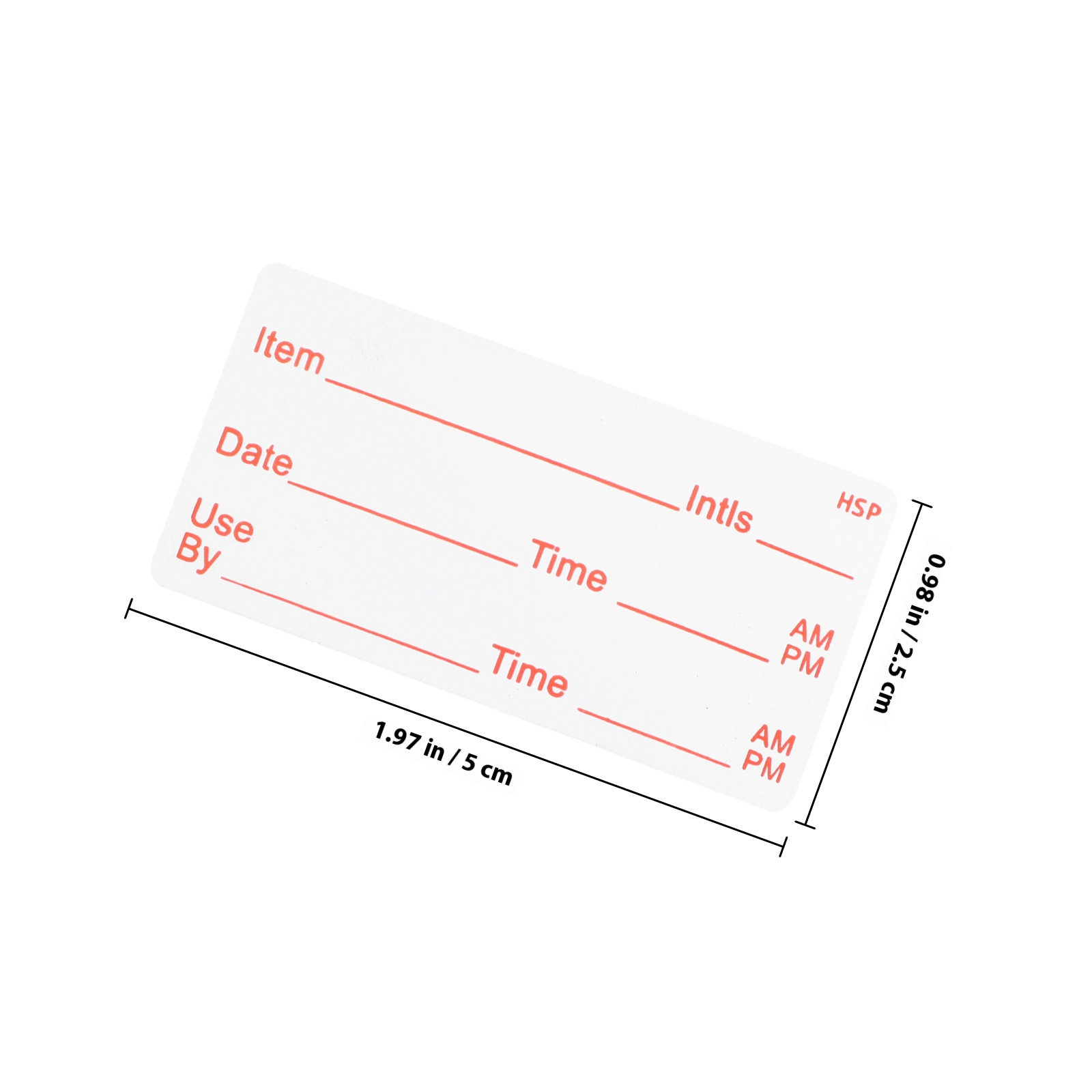1 Roll Freezer Labels Removabl - Food Storage Labels recension och pris