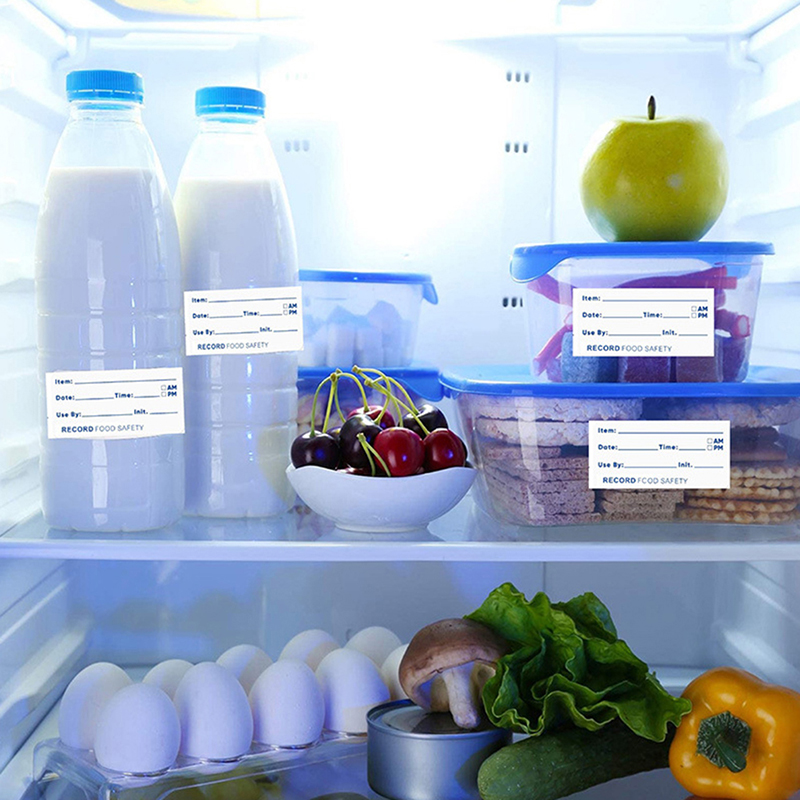 500Pcs/roll Kitchen Stickers S - Food Storage Labels recension och pris